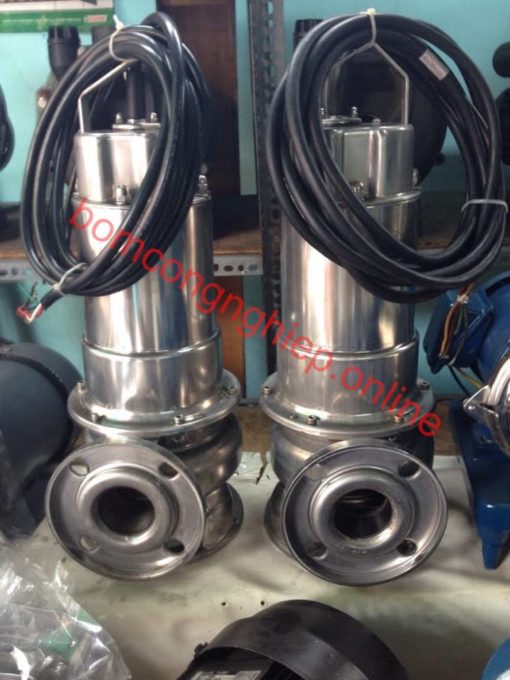 Bơm chìm nước thải thân inox không phao Beluno